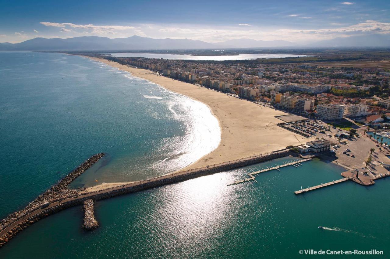 MER Séjour détente tout confort, magnifique vue sur la mer Canet-en-Roussillon Esterno foto