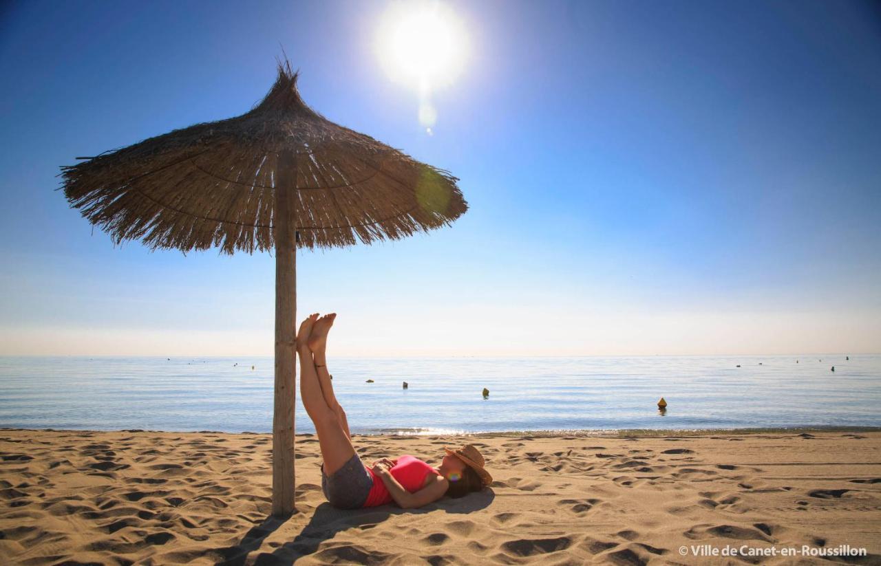 MER Séjour détente tout confort, magnifique vue sur la mer Canet-en-Roussillon Esterno foto