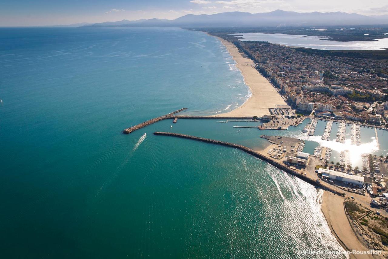 MER Séjour détente tout confort, magnifique vue sur la mer Canet-en-Roussillon Esterno foto