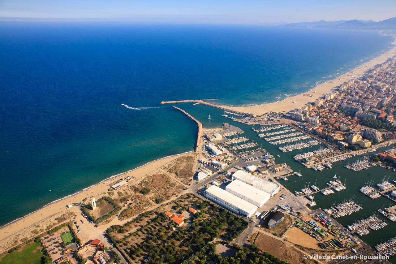 MER Séjour détente tout confort, magnifique vue sur la mer Canet-en-Roussillon Esterno foto